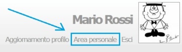 Area personale